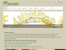 Tablet Screenshot of ecoart.gr